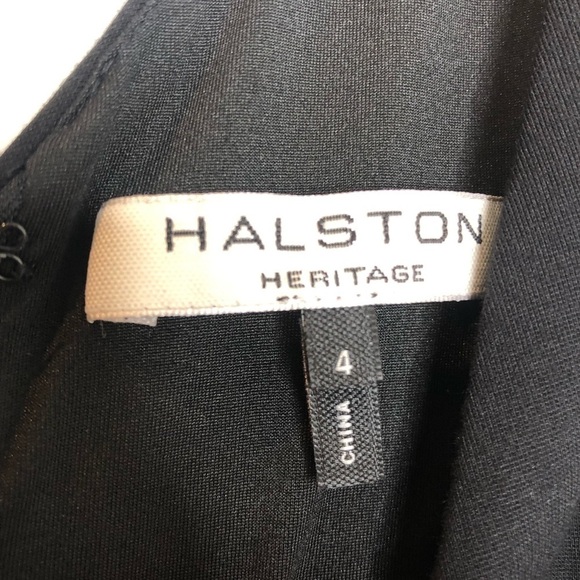 Halston | V-Neck LBD Dress - Picture 9 of 10